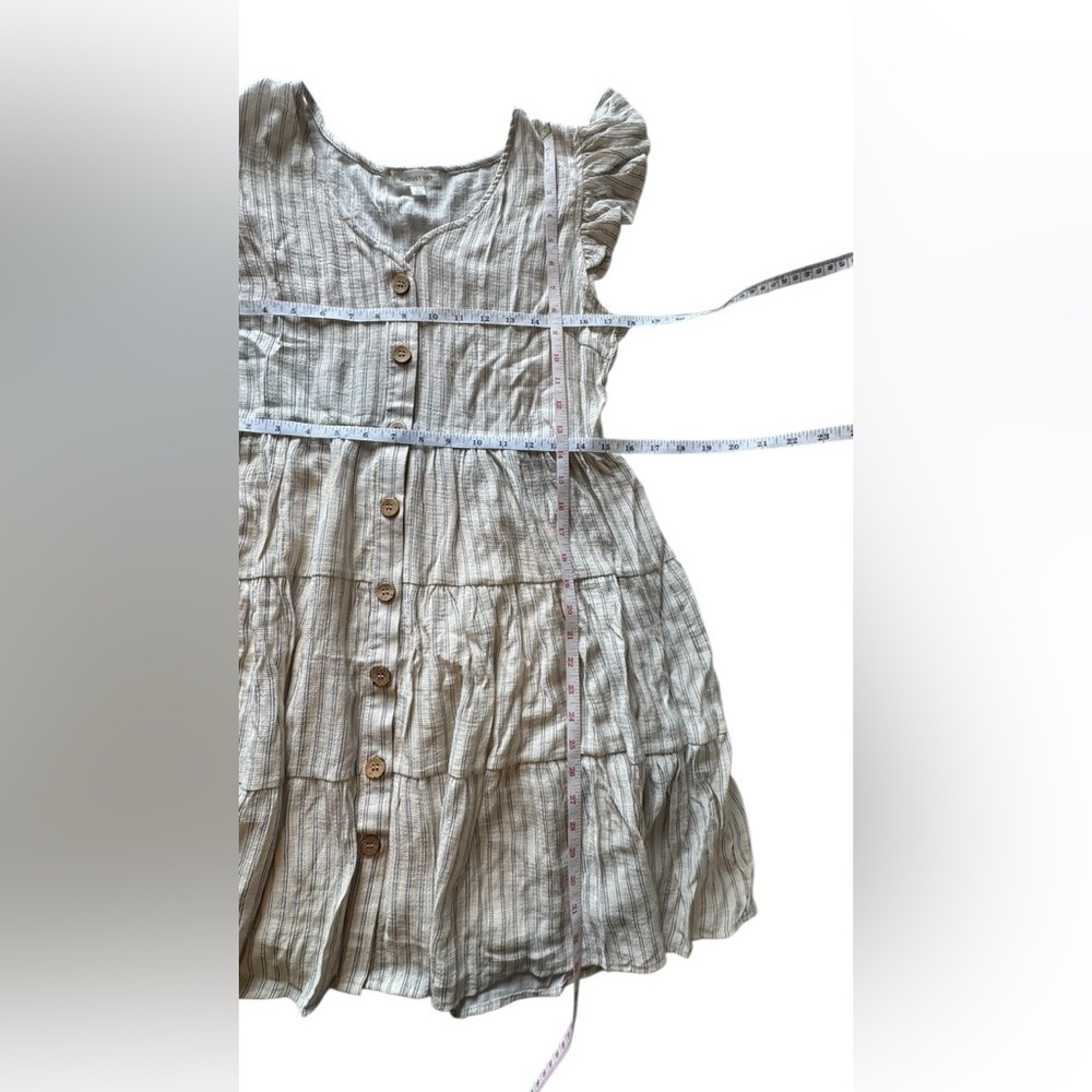 August Sky Striped Dress Size L - Picture 6 of 13